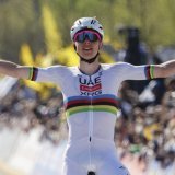 Tadej Pogacar a remporté en patron son 2e Tour des Flandres KEYSTONE/AP/Geert Vanden Wijngaert